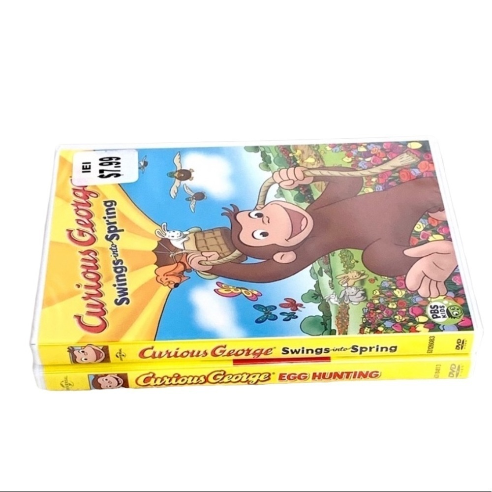 Curious George Spring DVD Set New - Picture 3 of 4